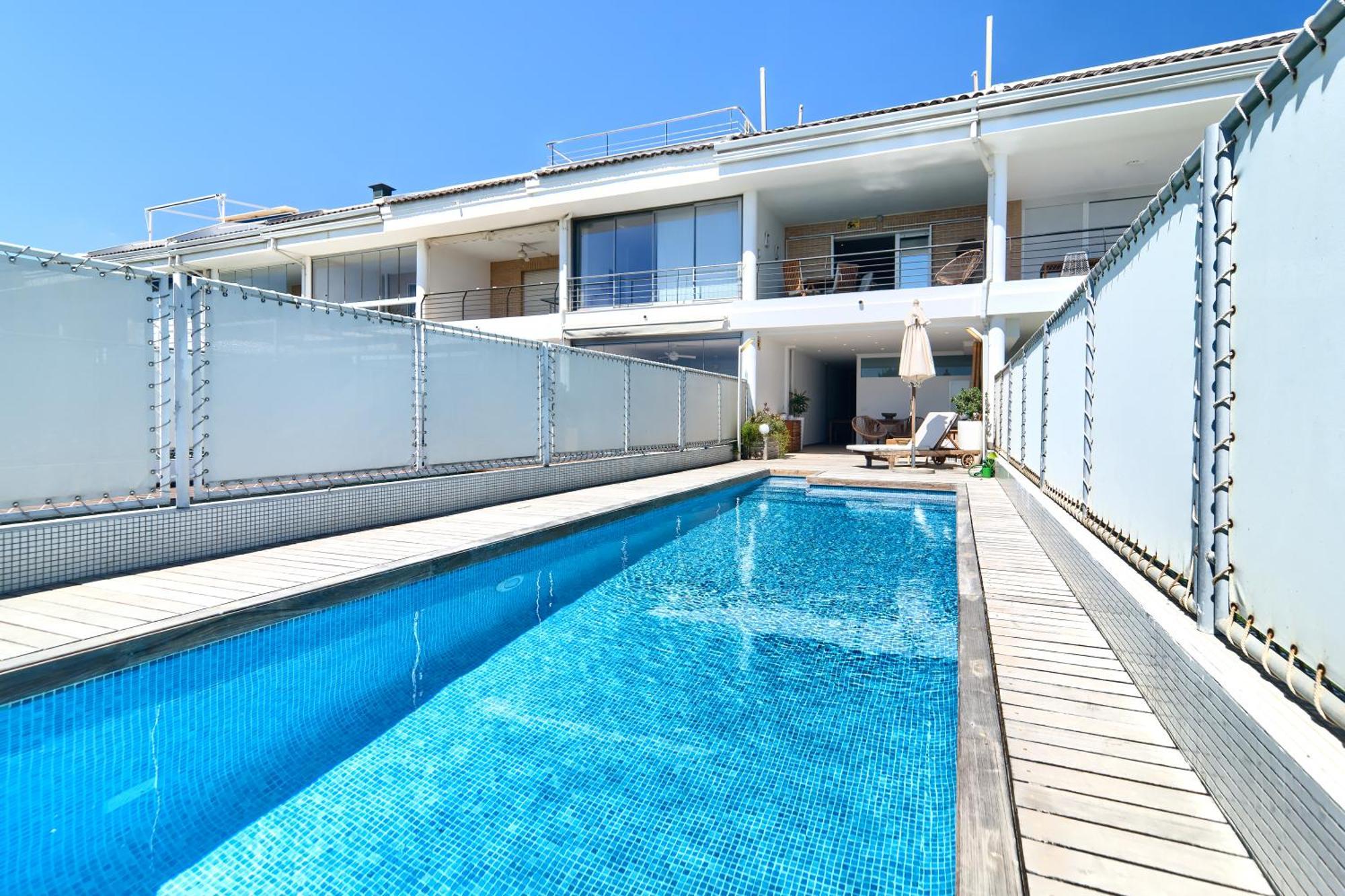 Ferienwohnung Casa Frente Al Mar Con Piscina Privada Sagunt Exterior foto